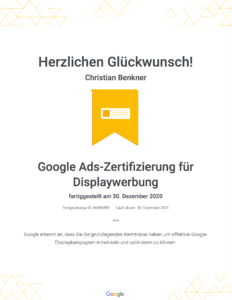 google ads zertifizierung displaywerbung 232x300