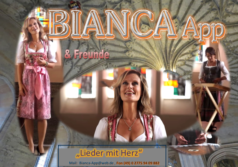 Bianca App Sängerin Moderatorin